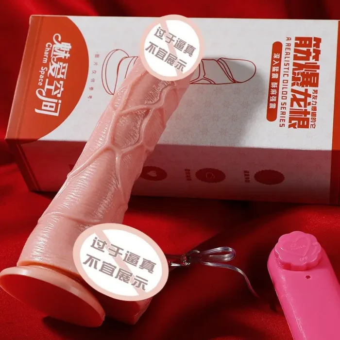 Thick Realistic Dildo with Balls