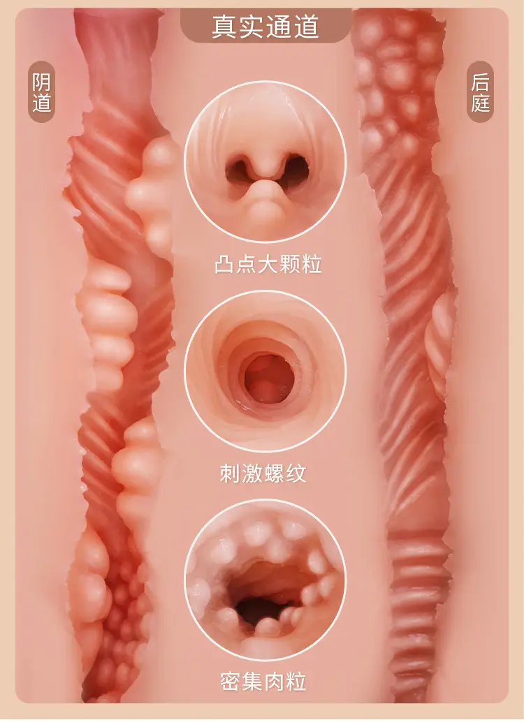 Realistic butt sex toy