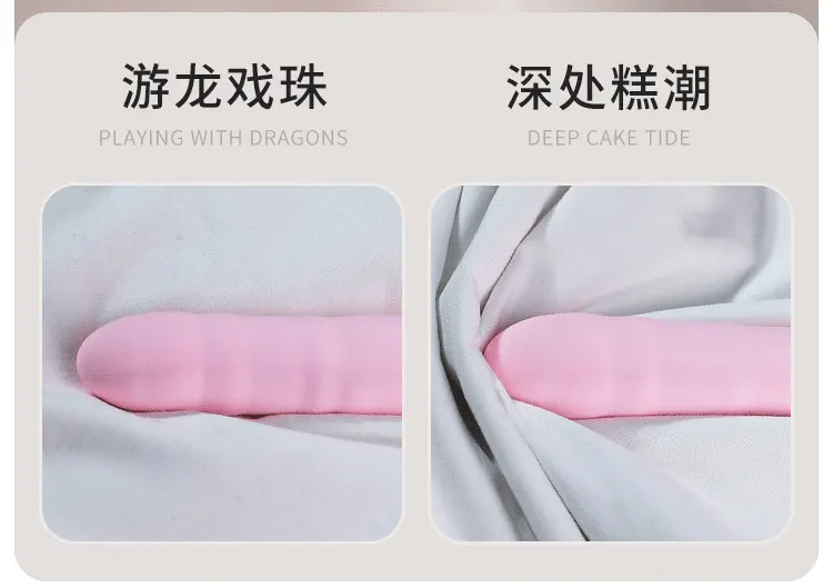  Dildo with Clit Stimulator